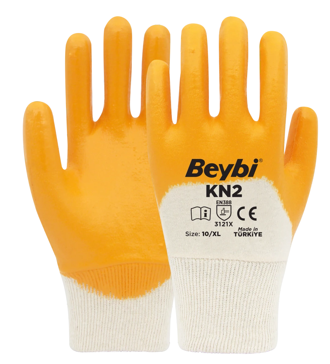 kn2-1 Beybi KN2 Pamuk Nitril Eldiven - Görsel 1