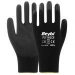 Beybi Pu Touch Poliüretan Kaplı Polyester Örme Eldiven